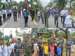 In Photos: नक्सलगढ़ बीजापुर में तिरंगा अभियान को लेकर दिख रहा उत्साह, निकाली गई रैली, स्कूली बच्चे हुए शामिल