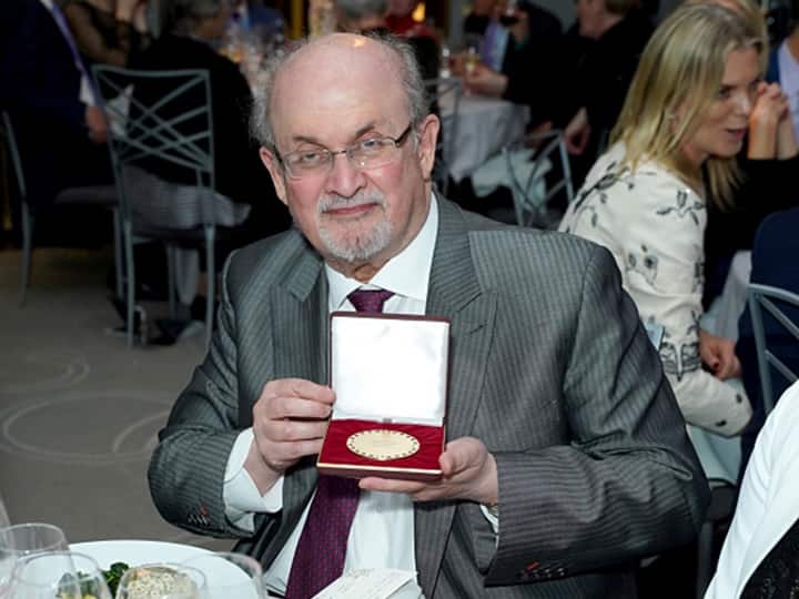 Author Salman Rushdie Stabbed In Neck On Stage At New York Event: Report Author Salman Rushdie Stabbed In Neck On Stage At New York Event: Report