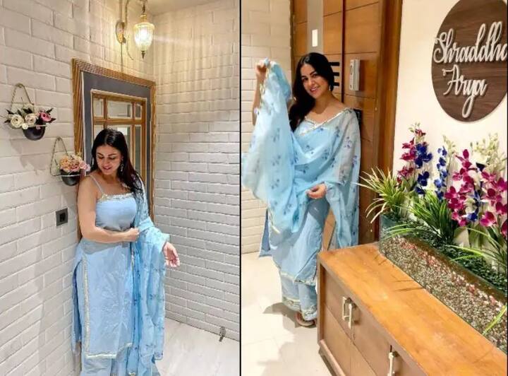Shraddha Arya New House Pics: ਹਾਲ ਹੀ ਵਿੱਚ ਟੀਵੀ ਅਦਾਕਾਰਾ ਸ਼ਰਧਾ ਆਰੀਆ ਨੇ ਆਪਣੇ ਨਵੇਂ ਘਰ ਦੀਆਂ ਤਸਵੀਰਾਂ ਸ਼ੇਅਰ ਕੀਤੀਆਂ ਹਨ। ਆਉ ਤੁਹਾਨੂੰ ਦਿਖਾਉਂਦੇ ਹਾਂ।
