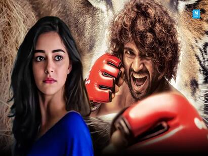 Vijay Devarakonda made Ananya Pandey say I love you on stage Liger Movie Prerelease Event : அனன்யா பாண்டேவை மேடையில் “ஐ லவ் யூ” சொல்ல வைத்த விஜய் தேவரகொண்டா...!