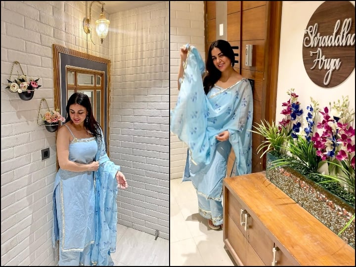 Shraddha Arya New House Pics: हाल ही में, टीवी एक्ट्रेस श्रद्धा आर्या ने अपने नए घर की तस्वीरें शेयर की हैं. आइए आपको दिखाते हैं.