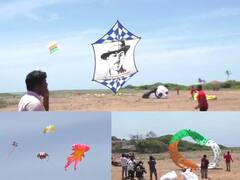 பட்டம் பறக்குது பட்டம்! டிசைன் டிசைனாக பட்டங்கள்! தமிழகத்தில் சர்வதேச பட்டம் விடும் திருவிழா!