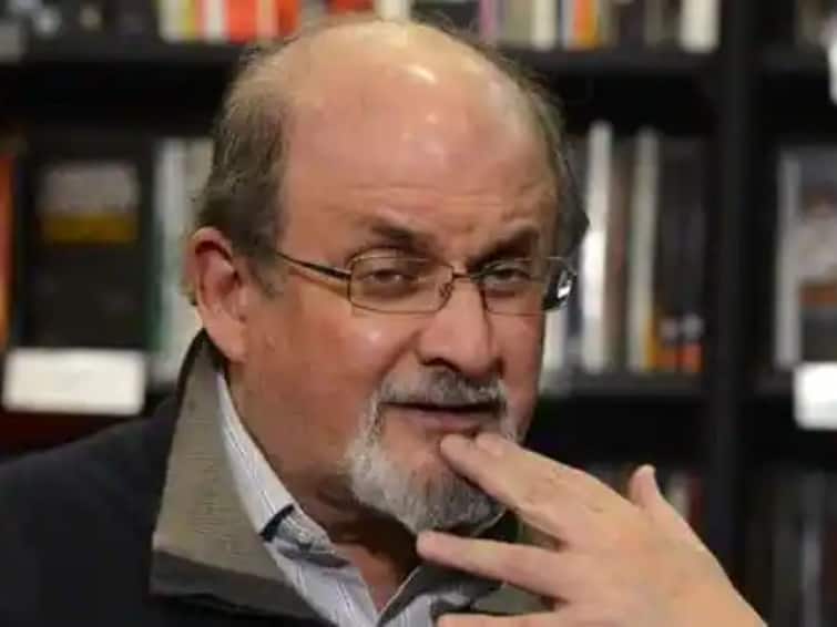 Salman Rushdie had to stay in hiding for 9 years because of the novel Satanic Verses  Salman Rushdie : सलमान रश्दींना 'सॅटेनिक व्हर्सेस' कादंबरीमुळे 9 वर्षे लपून राहावं लागलं, भाषांतर करणाऱ्यांसह 59 जणांचा मृत्यू
