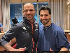 IND vs ZIM 2022: શિખર ધવને મળ્યો વરુણ ધવન, ટીમ ઈન્ડિયાના ખેલાડી સાથે શેર કરી તસવીર