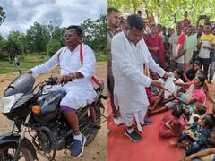 Sukma News: सुकमा में अज्ञात बीमारी से हो रही मौत, घोर नक्सल प्रभावित गांव में बाइक से पहुंचे मंत्री कवासी लखमा