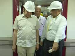 Union Railways Minister Ashwini Vaishnaw Inspects Vande Bharat Trains At ICF Chennai
