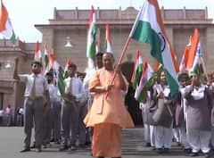 Har Ghar Tiranga: યોગી આદિત્યનાથે તિરંગો ફરકાવી લોકોને કરી આ અપીલ