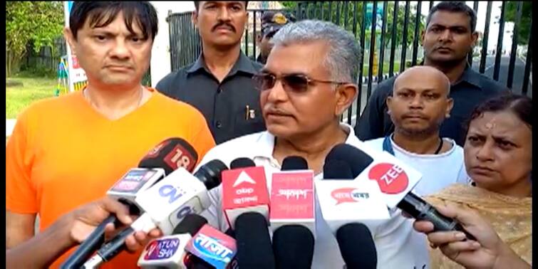 Kolkata News Dilip Ghosh gives reaction Anubrata Mandal Cattle Scam Dilip Ghosh: 'অনুব্রত-র পাপের ভাগী হবে কে? 'রত্নাকর'-র প্রসঙ্গ টেনে বিস্ফোরক দিলীপ