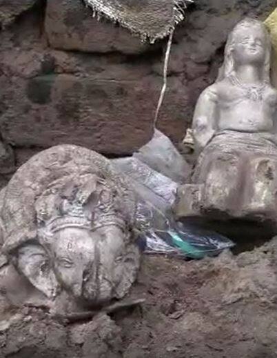 भंडारा जिल्ह्यातील मूर्ती व्यवसायिकांना अतिवृष्टीचा मोठा फटका