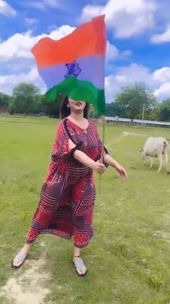 Rani Chatterjee Photo: દેશ ભક્તિના રંગે રંગાઈ રાની ચેટર્જી, તિરંગા સાથે શેર કરી તસવીર