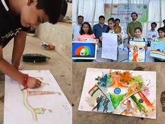 Azadi ka Amrit Mahotsav: ड्रॉइंग कम्पटीशन में दिखा प्रतिभागियों का उत्साह, 150 से ज्यादा बच्चों ने किया अपनी कला का प्रदर्शन