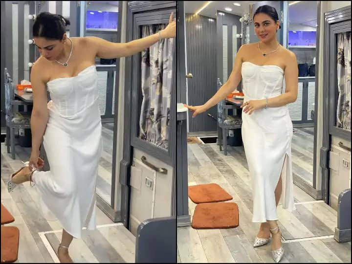 Shraddha Arya Photos: ટીવીની સંસ્કારી વહુ શ્રદ્ધા આર્યા આજકાલ ખુબ ચર્ચામા રહે છે. સોશ્યલ મીડિયા પર તે પોતાની તસવીરો અને વીડિયોથી ફેન્સના દિલ ધડકાવતી રહે છે.