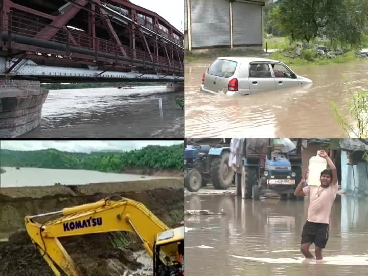 Outcry due to rain and floods – Yamuna above danger mark, work of draining water from dam in Dhar continues