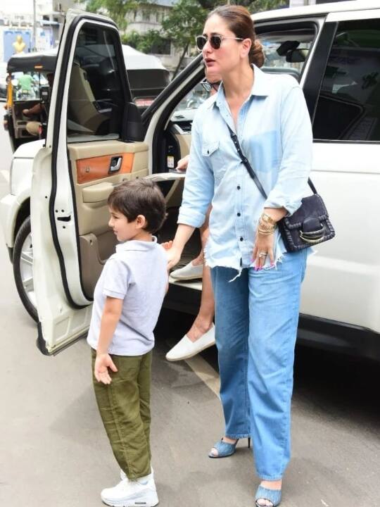 सोशल मीडिया पर इनके फैमिली आउटिंग की तस्वीरें तो खूब वायरल हो रही हैं. साथ ही लोग कमेंट में कपल के छोटे बेटे जेह के बारे में पूछ रहे हैं, क्योंकि तस्वीर में कहीं भी जेह नजर नहीं आए.