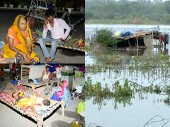 Yamuna Water Level: यमुना का जलस्तर बढ़ने से नोएडा हाईवे को बनाया लोगों ने अपना ठिकाना, खाट लगाकर सोते दिखे, Pics