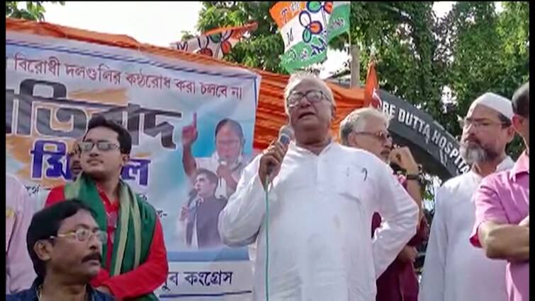 North 24 Parganas News Sougata Roy gives reaction on TMC Critics in Kamarhati Sougata Roy: 'তৃণমূলের সমালোচকদের গায়ের চামড়া দিয়ে পায়ের জুতো তৈরি হবে', হুমকি সৌগত-র