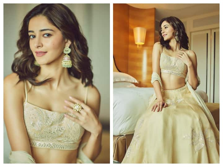 Ananya Pandey Photos: विजय देवरकोंडा और अनन्या पांडे की फिल्म 'लाइगर' 25 अगस्त को रिलीज हो रही है. इससे पहले अनन्या ने एथनिक लुक में अपनी कुछ  तस्वीरें शेयर की हैं.