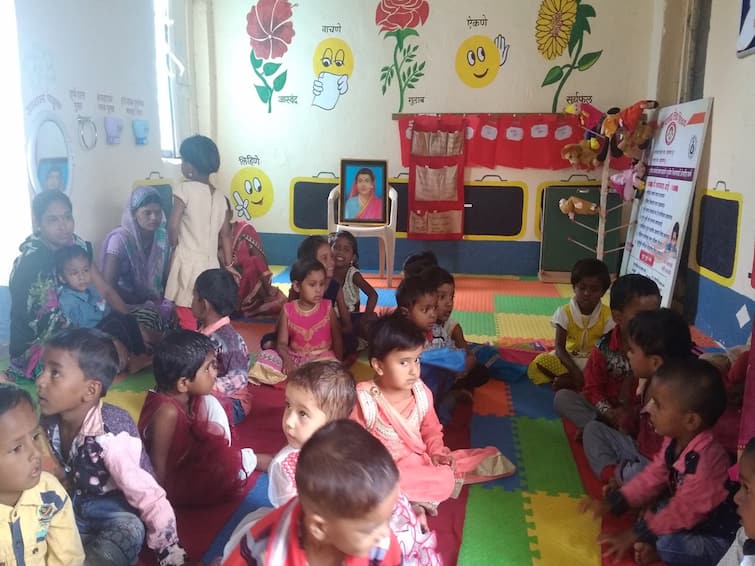 maharashtra News Aurangabad News Anganwadi in Marathwada increased by 13 students compared to last year Marathwada: मराठवाड्यातील अंगणवाड्या 'लय भारी'; गतवर्षाच्या तुलनेत 13  हजार विद्यार्थी वाढले