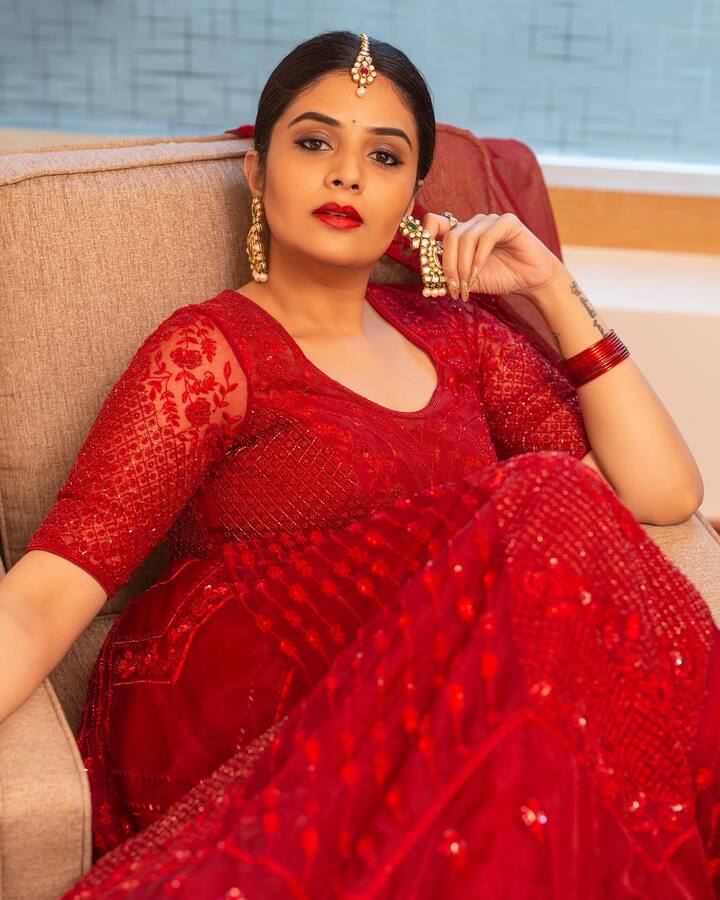 శ్రీముఖి ఫోటోలు -Image Credit: Sreemukhi/Instagram