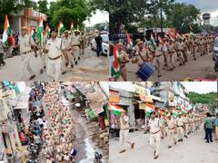 In Pics: हाथ में तिरंगा, दिल में देशभक्ति का जज्बा लिए पुलिस के जवानों ने निकाली रैली, देखें खूबसूरत तस्वीरें