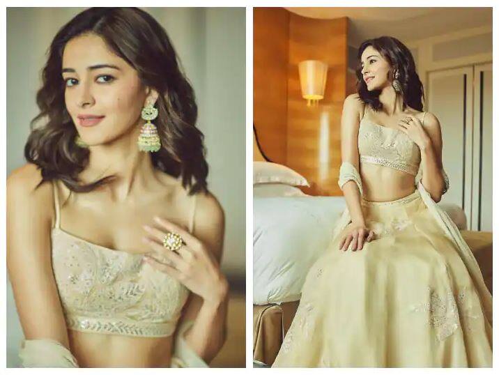 Ananya Pandey Photos: ਵਿਜੇ ਦੇਵਰਕੋਂਡਾ ਅਤੇ ਅਨਨਿਆ ਪਾਂਡੇ ਦੀ ਫਿਲਮ 'ਲੀਗਰ' 25 ਅਗਸਤ ਨੂੰ ਰਿਲੀਜ਼ ਹੋ ਰਹੀ ਹੈ। ਇਸ ਤੋਂ ਪਹਿਲਾਂ ਅਨੰਨਿਆ ਐਥਨਿਕ ਲੁੱਕ 'ਚ ਆਪਣੀਆਂ ਕੁਝ ਤਸਵੀਰਾਂ ਸ਼ੇਅਰ ਕਰ ਚੁੱਕੀ ਹੈ।