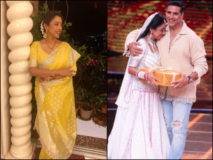 Anupamaa Aka Rupali Ganguly Got A Saree Form Akshay Kumar Gave As Gift On Rakshabandhan See Photos