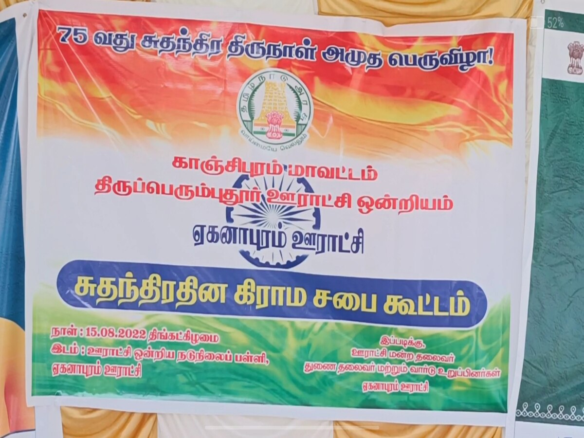 ‘எங்கள் ஊரில் விமான நிலையம் வேண்டாம்’ -  தீர்மானம் நிறைவேற்றிய கிராம மக்கள்