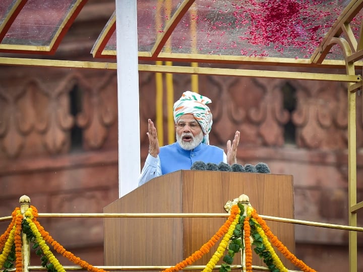 PM Modi took five vows during his address, drew the picture of the next 25 years with the resolve to make a developed India PM Modi ने संबोधन के दौरान लिए पांच प्रण, विकसित भारत बनाने के संकल्प के साथ खींच दी अगले 25 साल की तस्वीर