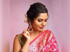 PHOTO : एक लाजरा न् साजरा मुखडा.... प्राजक्ता माळीच्या अदांवर खिळल्या साऱ्यांच्या नजरा!