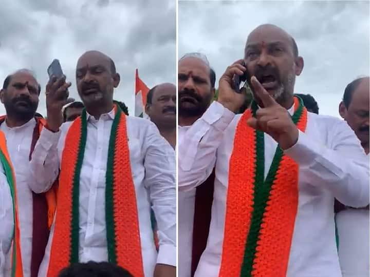 Telangana: Clash Broke Out Between BJP, TRS Workers During 'Praja Sangrama Yatra', Injuries Reported Telangana: Clash Broke Out Between BJP, TRS Workers During 'Praja Sangrama Yatra', Injuries Reported