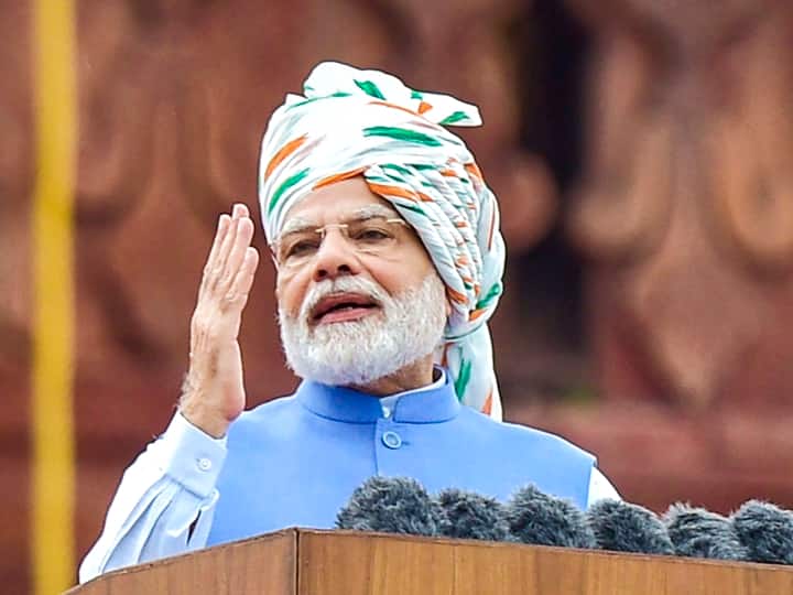 PM Narendra Modi Speech Highlights On 15 August India 75th Independence Day Celebration Red Fort Delhi PM Modi's '5 Pran', 'Naari Shakti' Pitch, 'Parivarwaad' Tirade & More In Red Fort Address | I-Day Speech HIGHLIGHTS