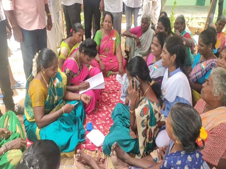 kanchipuram village peoples against the construction of a new international airport, at Gram Sabha meeting villagers unanimously passed Resolution TNN ‘எங்கள் ஊரில் விமான நிலையம் வேண்டாம்’ -  தீர்மானம் நிறைவேற்றிய கிராம மக்கள்