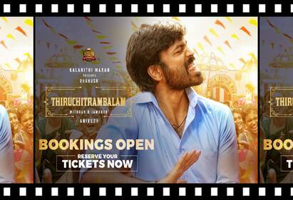 dhanush Thiruchitrambalam movie ticket online booking open now Thiruchitrambalam: ஒன்றரை ஆண்டுக்குப் பின் தியேட்டர்.. திறந்தது தனுஷின் திருச்சிற்றம்பலம் டிக்கெட் புக்கிங்!