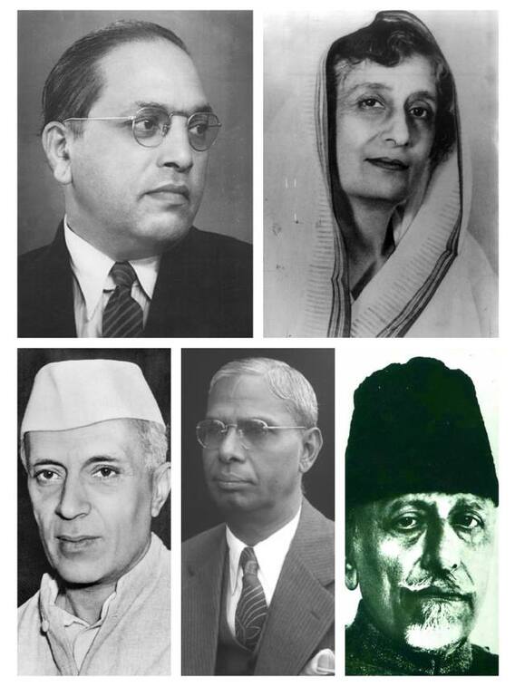 சுதந்திர இந்தியாவின் முதல் அமைச்சரவையின் முக்கிய அமைச்சர்கள்