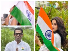Independence Day: सेलिब्रिटीज पर चढ़ा आजादी का रंग, Janhvi Kapoor से लेकर Sharib Hashmi तक..इस तरह दीं देशवासियों को बधाई