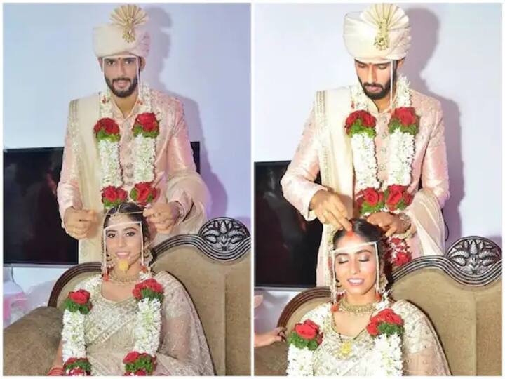 भारतीय ऑलराउंडर ने सोशल मीडिया पर कई तस्वीरें शेयर की थी. शिवम दुबे की वाइफ का नाम अंजुम खान है और वह मु्स्लिम धर्म से आती हैं. दोनों की शादी हिंदू रीति-रिवाज के अलावा मुस्लिम रीति-रिवाजों से भी हुई थी.