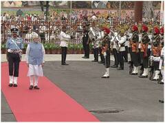Independence Day 2022: लाल किले से PM नरेंद्र मोदी ने फहराया 9वीं बार राष्ट्रध्वज, देखें कार्यक्रम की तस्वीरें