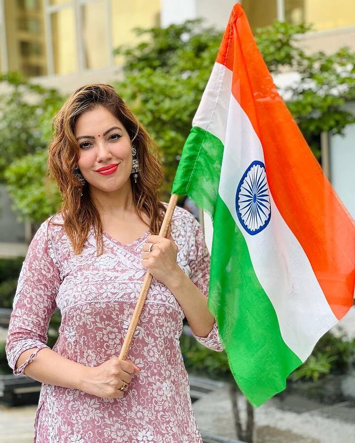 Indepandance Day 2022: બબીતાજી એટલે કે મુનમુન દત્તા સહિતના તારક મહેતા કા ઉલ્ટા ચશ્માના કલાકારોએ સ્વતંત્રતા દિવસની ઉજવણી કરી છે.