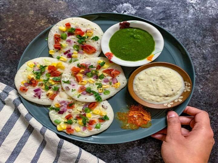 This crunchy, crispy uttapam can be made with just 1 tsp oil (recipe inside) காலையில ஆரோக்கியமா சாப்பிடுங்க! ஒரு ஸ்பூன் நெய்யில் மொறு மொறு காய்கறி ஊத்தாப்பம்!