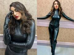 Surbhi Chandna की ये तस्वीरें देख आपको याद आ जाएगी हॉलीवुड की कैटवुमन