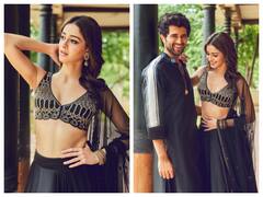 Liger Promotion: काले लिबास में बला की खूबसूरत लगीं Ananya Pandey, तस्वीरें में दिखी विजय देवरकोंडा संग शानदार कैमिस्ट्री