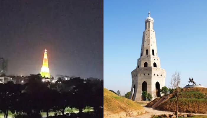 Baba Banda Singh Bahadur War Memorial at Chappar Chiri Painted in tricolor, SGPC condemned ਬਾਬਾ ਬੰਦਾ ਸਿੰਘ ਬਹਾਦਰ ਜੰਗੀ ਯਾਦਗਾਰ ਚੱਪੜਚਿੜੀ ਨੂੰ ਵੀ ਤਿਰੰਗੇ ਦੇ ਰੰਗ 'ਚ ਰੰਗਿਆ , SGPC ਨੇ ਕੀਤੀ ਨਿਖੇਧੀ