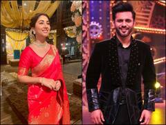 साड़ी में Disha Parmar की खूबसूरती देख दिल हार बैठे पति Rahul Vaidya, बोले- फिर से प्यार हो गया...