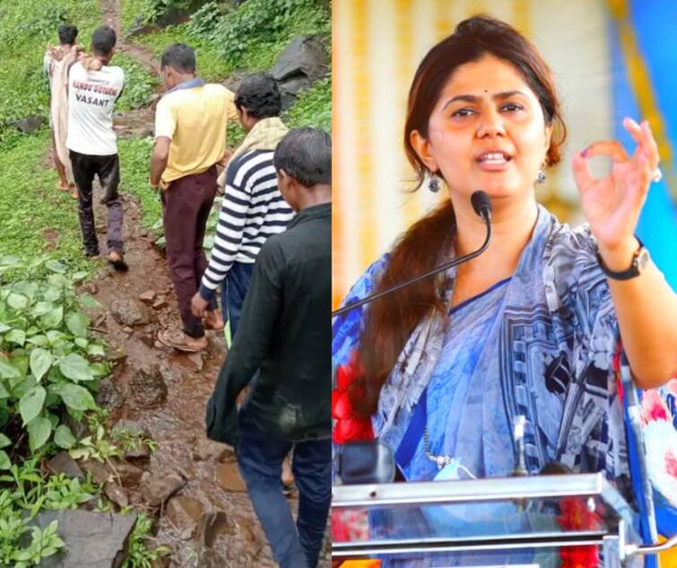 pregnant women struggle to reach hospital twin babies die due to lack of health care palghar news pankaja munde take note Pankaja Munde :  पालघरमधील जुळ्या बालकांचा मृत्यूनंतर पंकजा मुंडे यांची प्रतिक्रिया