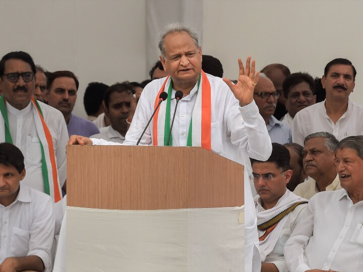 Ashok Gehlot In Gujarat Cm Gehlot Addressed The My Booth My Pride