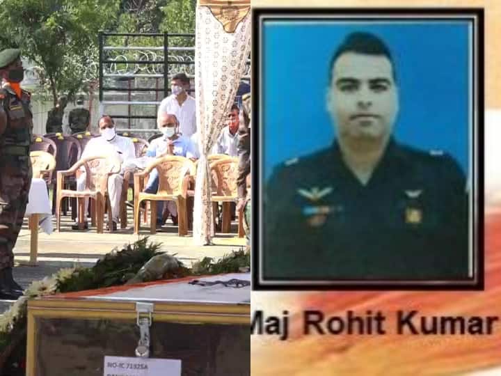 Greater Noida Martyr Major Rohits Father Kamal Kumar Demand To Name Crossroads on His Martyr Son Warning of Protest ANN Greater Noida: शहीद मेजर रोहित के पिता का छलका दर्द, बेटे के नाम पर चौराहे का नाम रखने की मांग तेज, धरना देने की चेतावनी