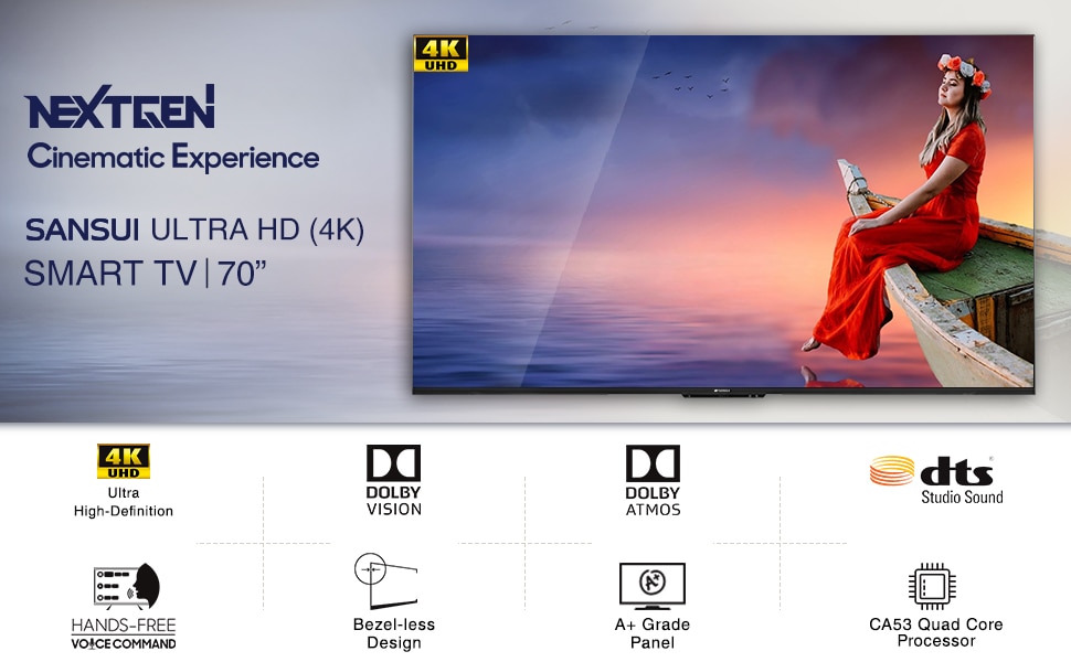 Amazon Deal: 70 हजार रुपये से कम में घर को बनायें सिनेमा हॉल, खरीदें ये न्यू लॉन्च 70 इंच स्मार्ट टीवी