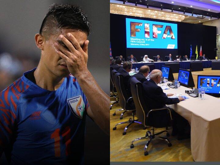 FIFA Council suspended All India Football Federation AIFF with immediate effect FIFA ने ऑल इंडिया फुटबॉल फेडरेशन को किया सस्पेंड, जानें क्या है पूरा मामला