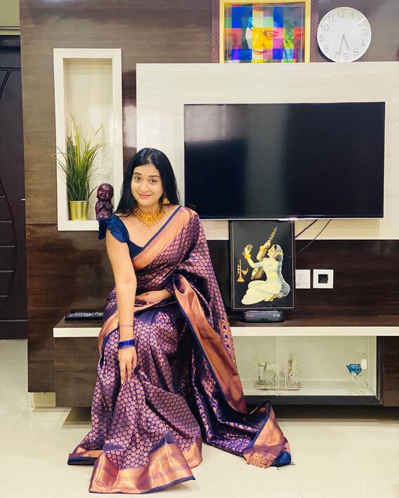 Guppedantha Manasu Sakshi :  రిషిని మరోసారి రిజెక్ట్ చేసి క్లాస్ పీకిన సాక్షి(రసజ్ఞ)  బ్యూటిఫుల్ పిక్స్