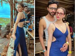 Ankita Lokhande Pics: બેકલેસ ડીપ નેક ગાઉનમાં અંકિતા લોખંડેનો સ્ટનિંગ લૂક, પતિ સાથે આપ્યા પોઝ...